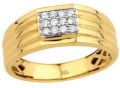 Gents Gold and Diamond Rings