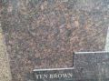 Rajasthan Ten Brown Granite